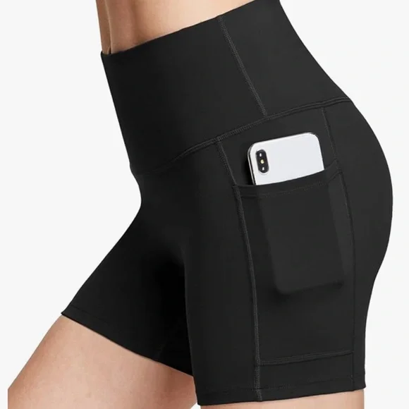 Baleaf | Women’s 5” High Waist Biker Shorts - Picture 1 of 13